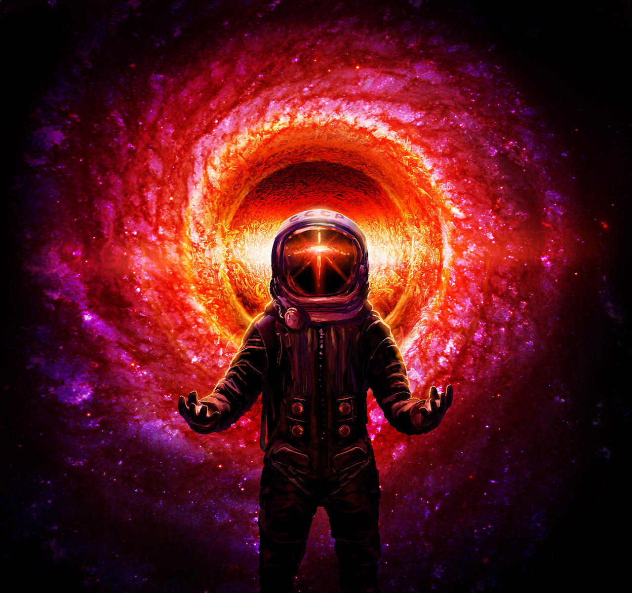 Cosmic spaceman by alexiuss on DeviantArt