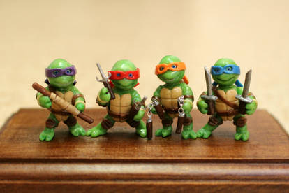 1 inch Ninja Turtles !