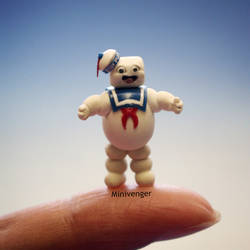 1 inch Stay Puft Marshmallow Man 1