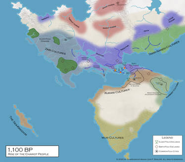 The Great Lands: Historical Atlas (1100 BP)