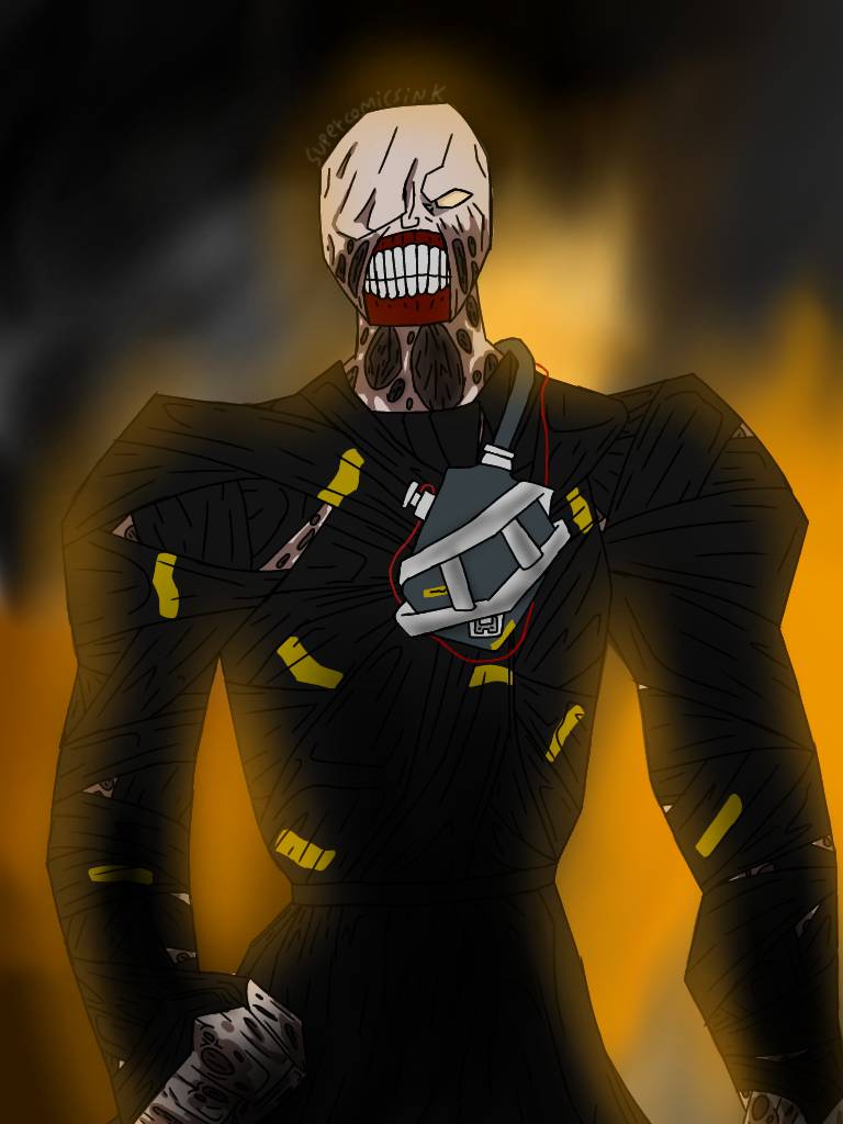 Memisis Rdr3 nemisis RE3 remake by supercomicsink on DeviantArt