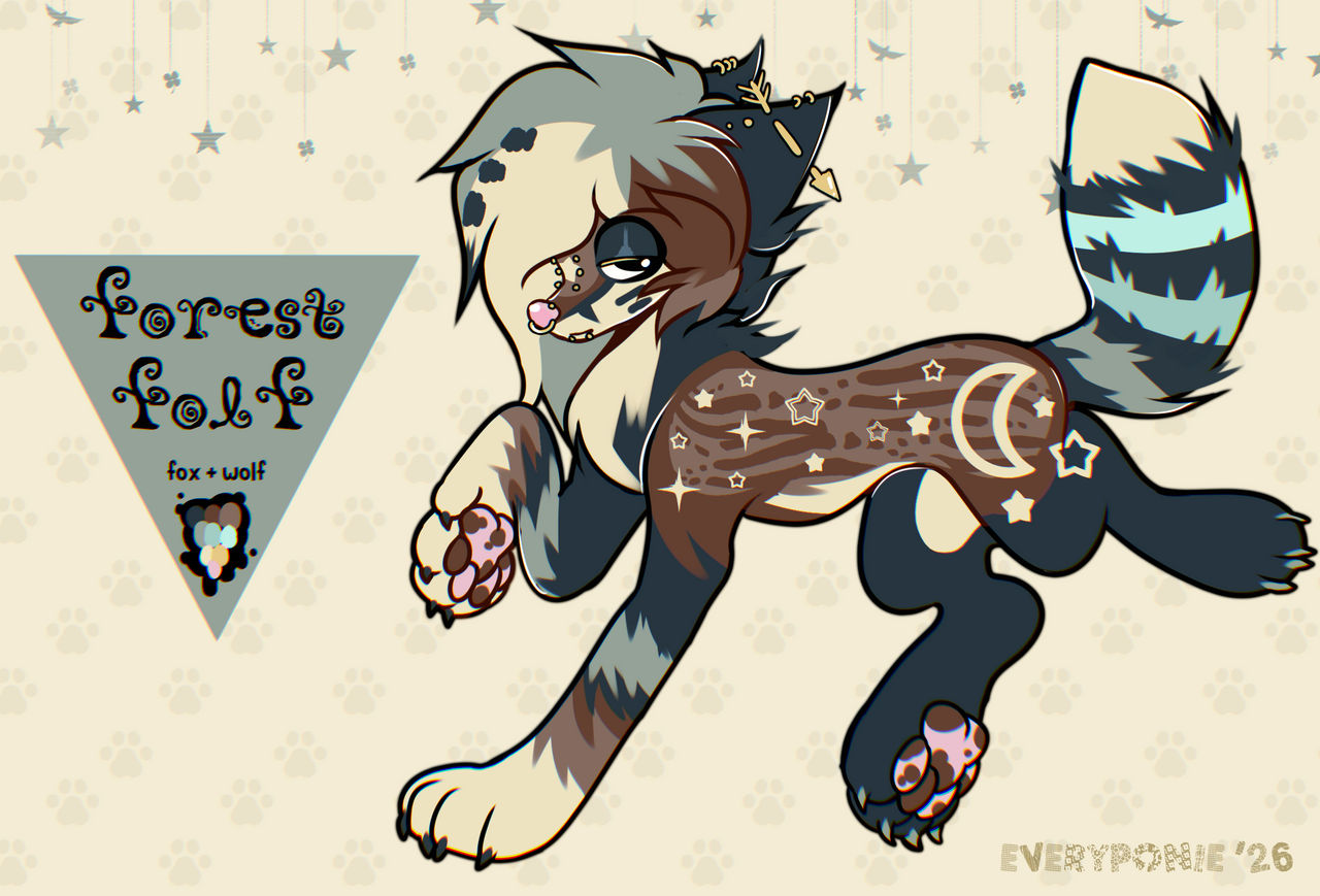 Forest Folf - adoptable by 123chiwawa on DeviantArt