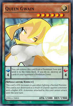 Yu-Gi-Oh! Fan Cards: Gwain Saga's Queen Gwain