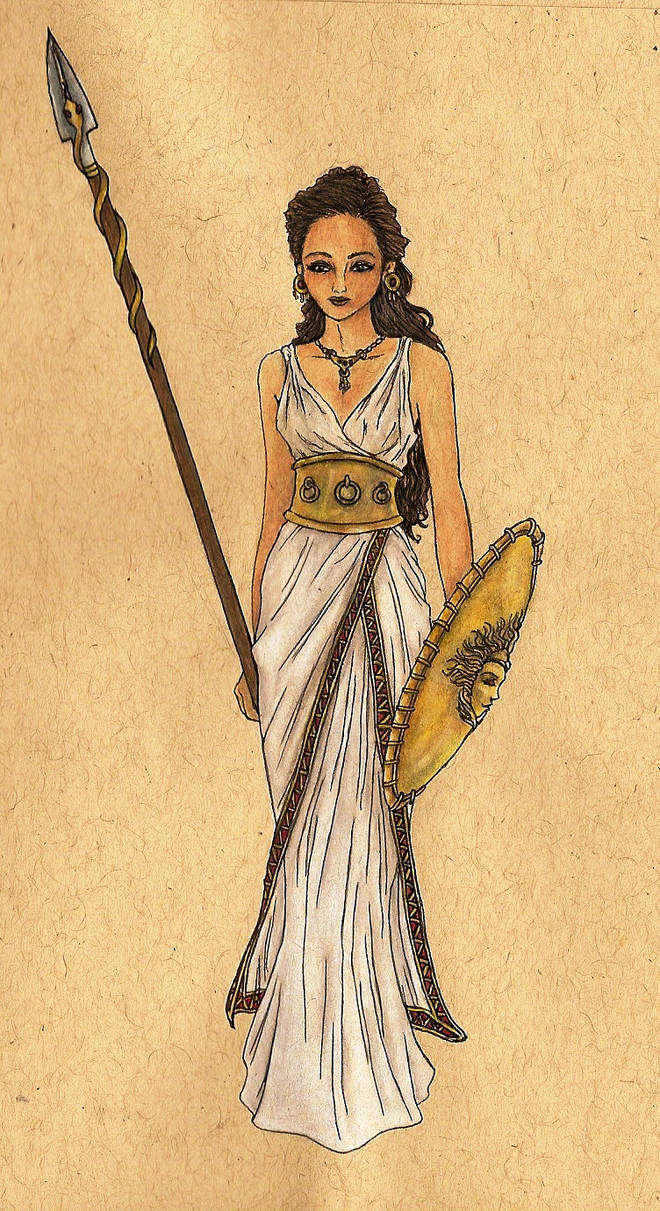 Athena by bluedemondc