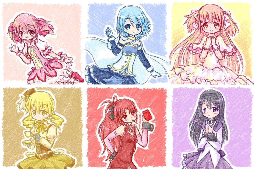 We're magical girls! :D