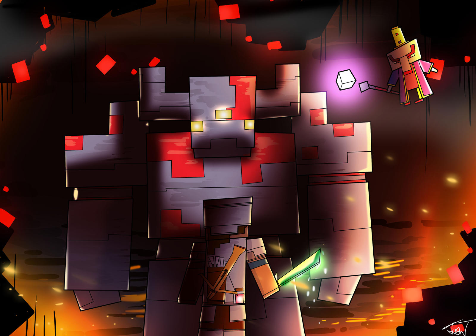Minecraft Dungeons Redstone Monstrosity By Nuggetzpro On Deviantart Minecraft Dungeons Redstone Monstrosity By Nuggetzpro On Deviantart