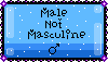 Male not Masculine by Gay-Space-Pirate