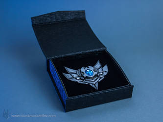 League of Legends Silver Badge Pin