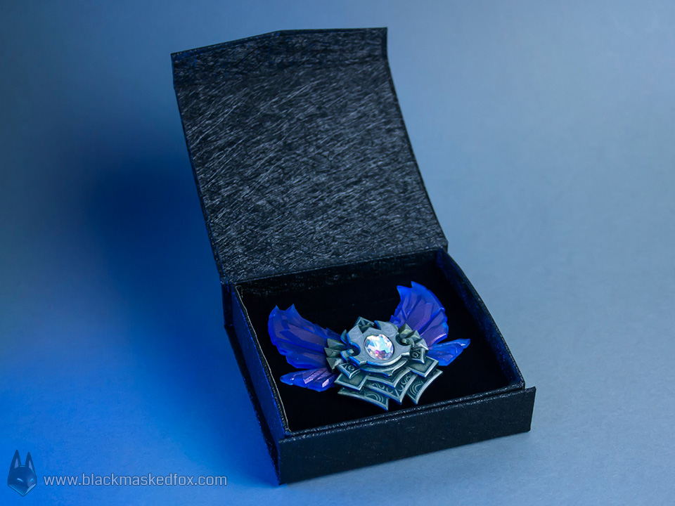 League of Legends Diamond Badge - hand made by blackmaskedfox