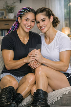 Alicia Martin and her wife Youn koi Suu