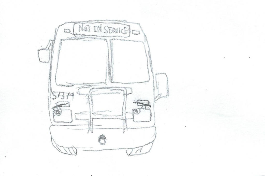 Translink Transit Bus 7374 Drawing by TheSuperArtWorks on DeviantArt