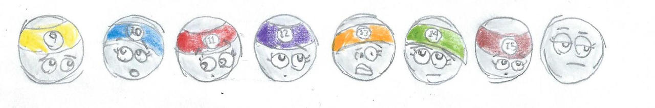 Pool Table Balls by TheSuperArtWorks on DeviantArt