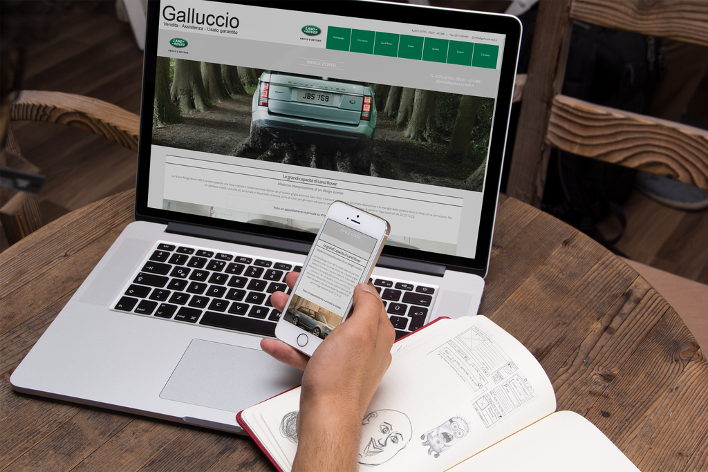Sito web per concessionaria d'auto by GrazioliDesign