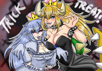 Bowsette and boosette