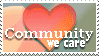 Community we care stamp by deviantStamps