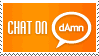 Chat on dAmn stamp by deviantStamps