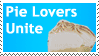 Pie Lovers Unite stamp by deviantStamps