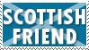 Scottish friend stamp