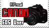 Proud CANON EOS user stamp by deviantStamps