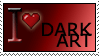 Dark Art 2 stamp by deviantStamps