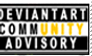 DA Community Advisory stamp