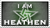 I am Heathen stamp by deviantStamps