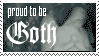 Proud to be Goth stamp