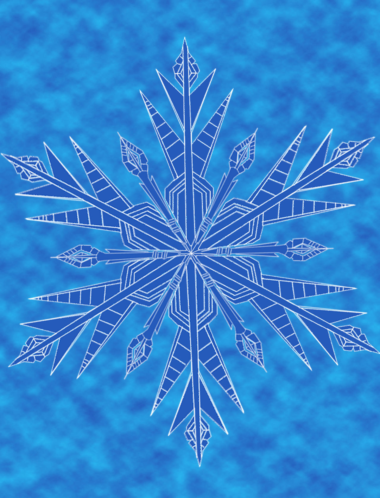 Snowflake Background by LockAndKey989 on DeviantArt