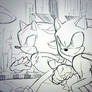 Sonic VS Shadow