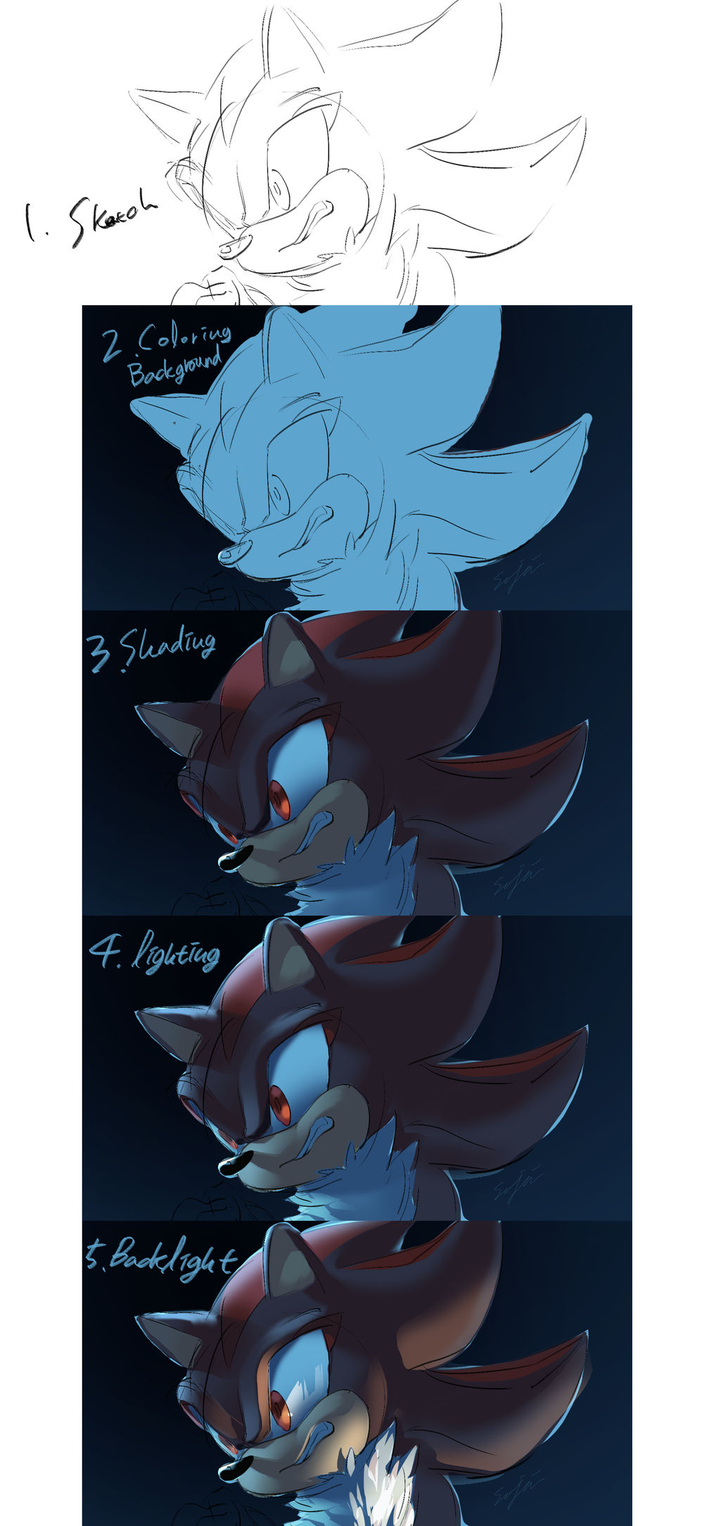 Shadow drawing process by Legeh on DeviantArt