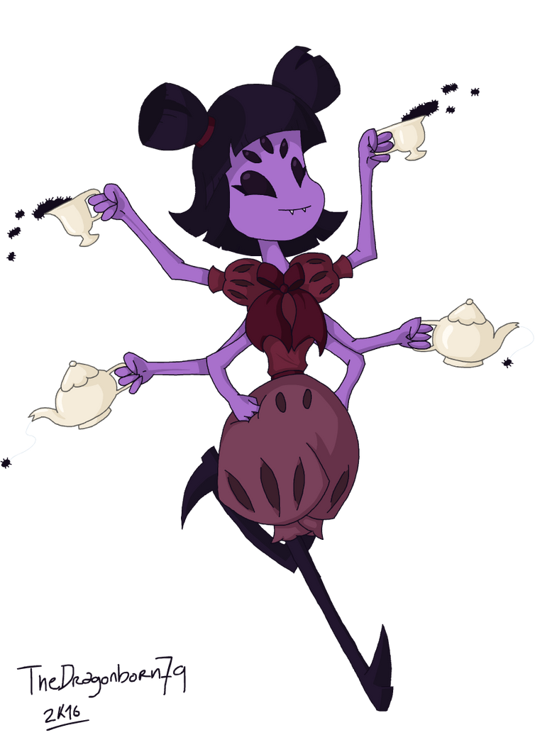 Undertale Muffet by TheDragonborn79 on DeviantArt