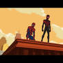 Spider Man and Kid Arachnid