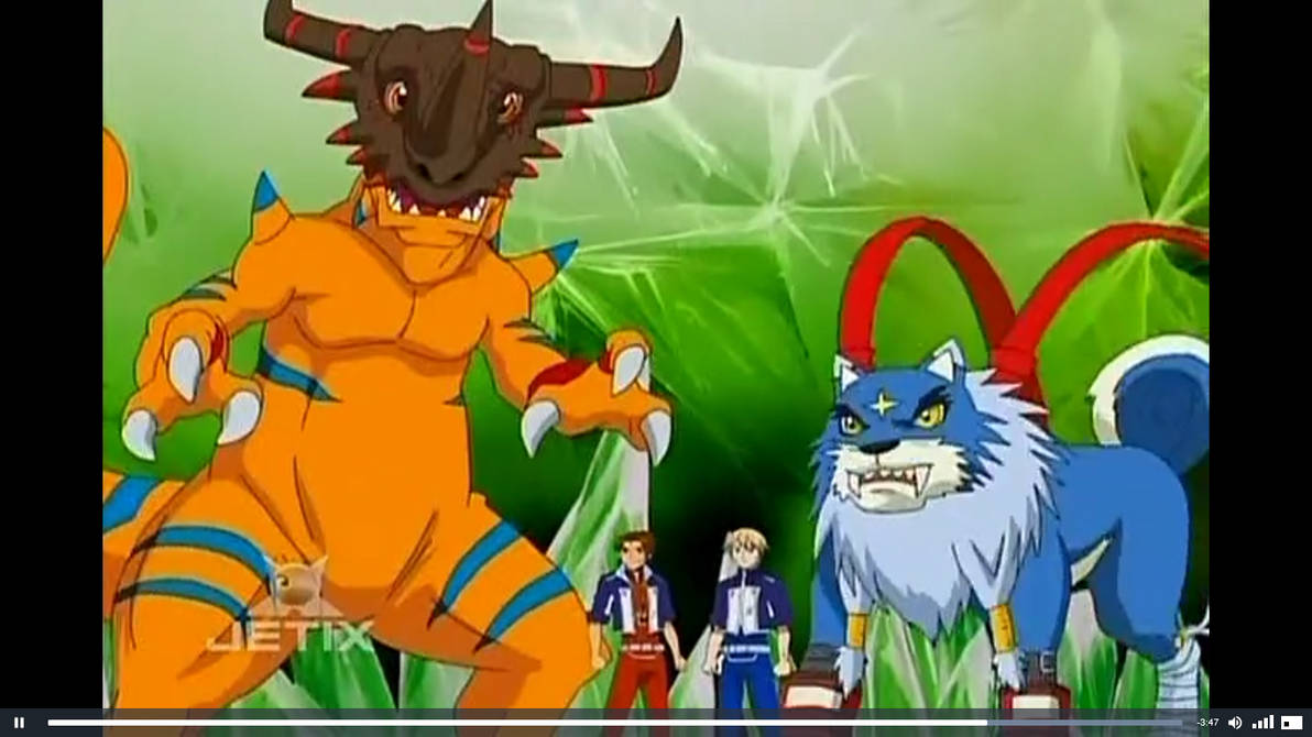 Geogreymon and Gaogamon by Tatsunokoisthebest on DeviantArt