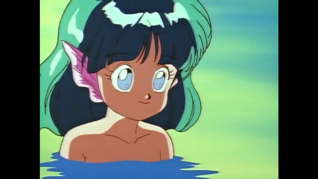 Mermaid with Green Blue Hair - wide 6