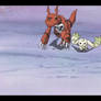 Guilmon and Terriermon