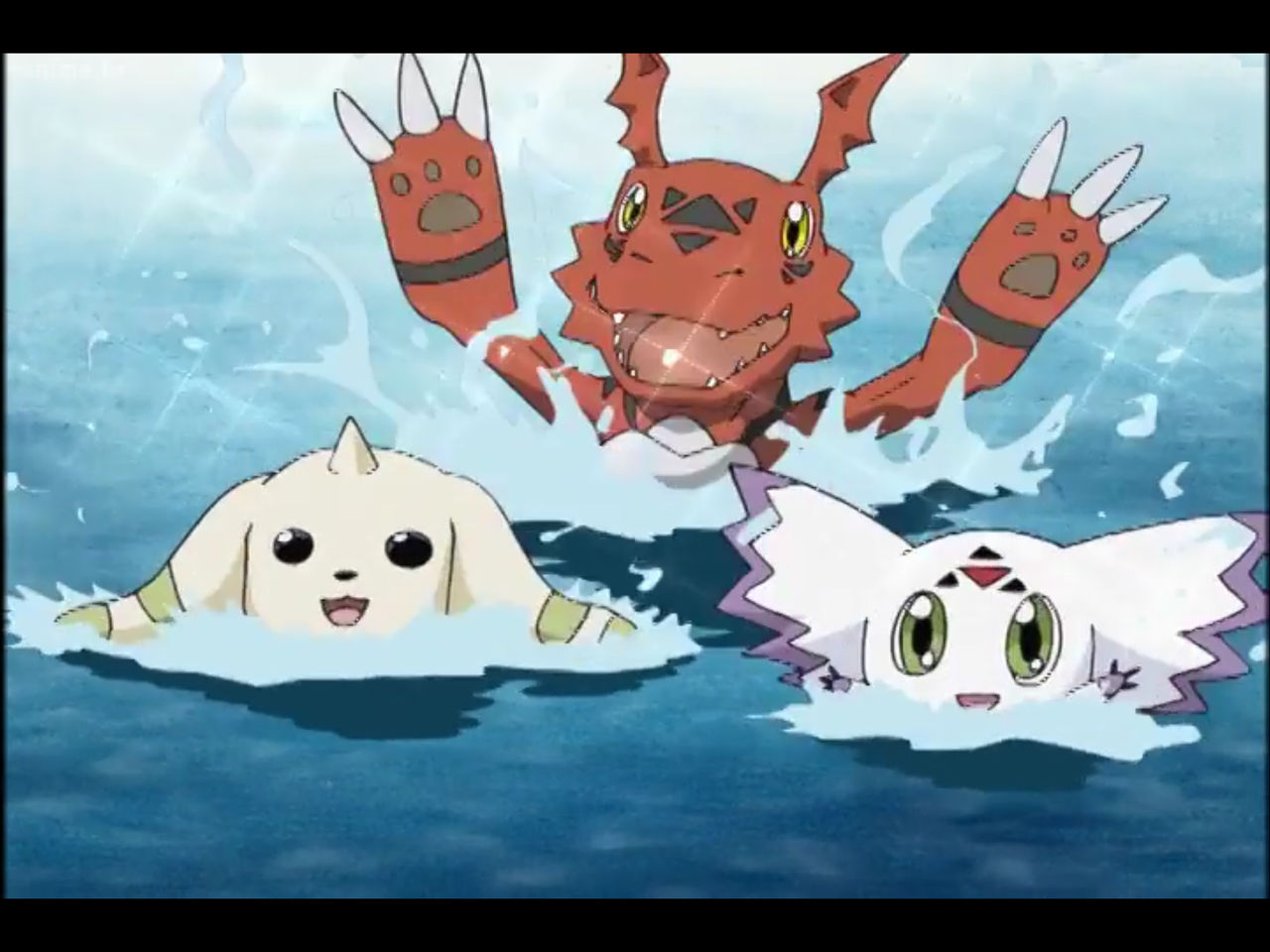 Swimming Digimon by Tatsunokoisthebest on DeviantArt