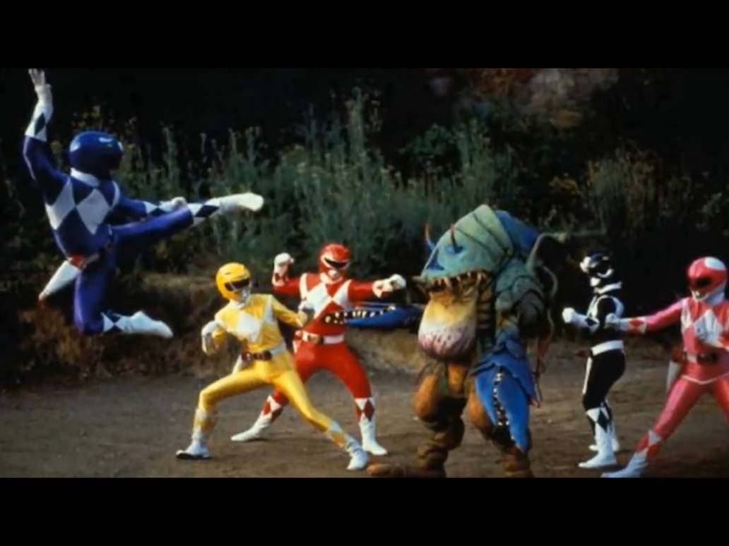 Power Rangers vs Spitflower by Tatsunokoisthebest on DeviantArt