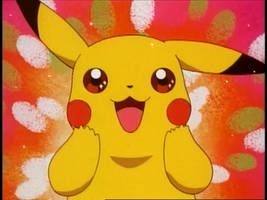 Very happy Pikachu