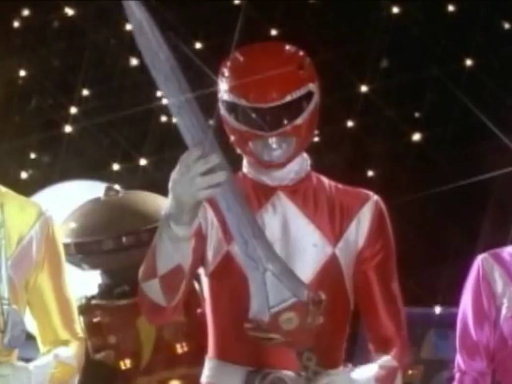 Red Ranger with Power Sword by Tatsunokoisthebest on DeviantArt