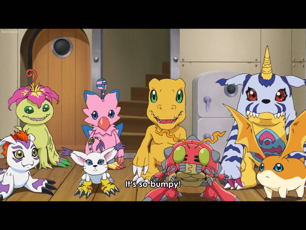 Digimon riding by Tatsunokoisthebest on DeviantArt