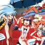 Tenchi girls sunbathing