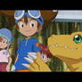 Sora Tai and Agumon