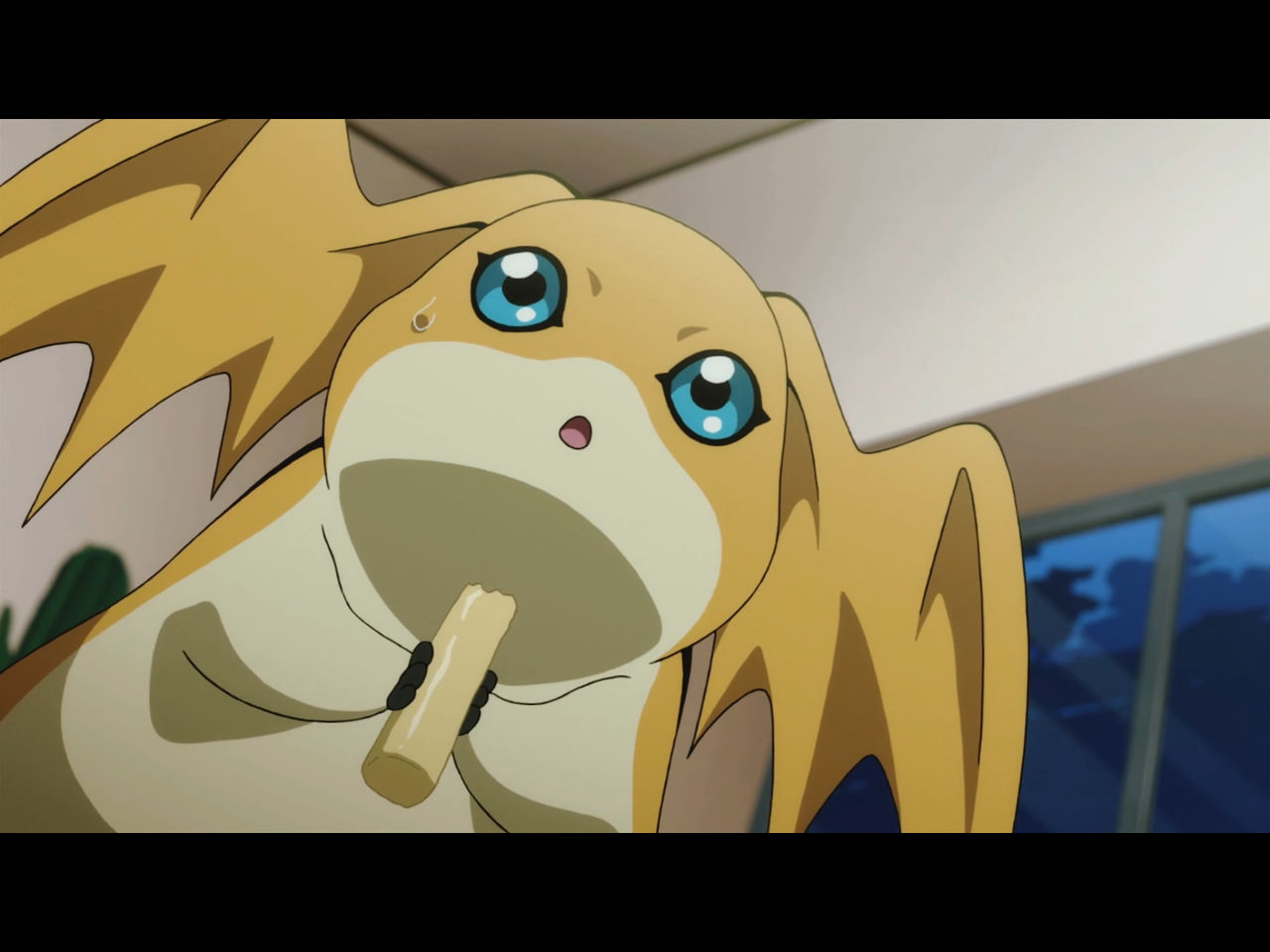 Patamon eating by Tatsunokoisthebest on DeviantArt