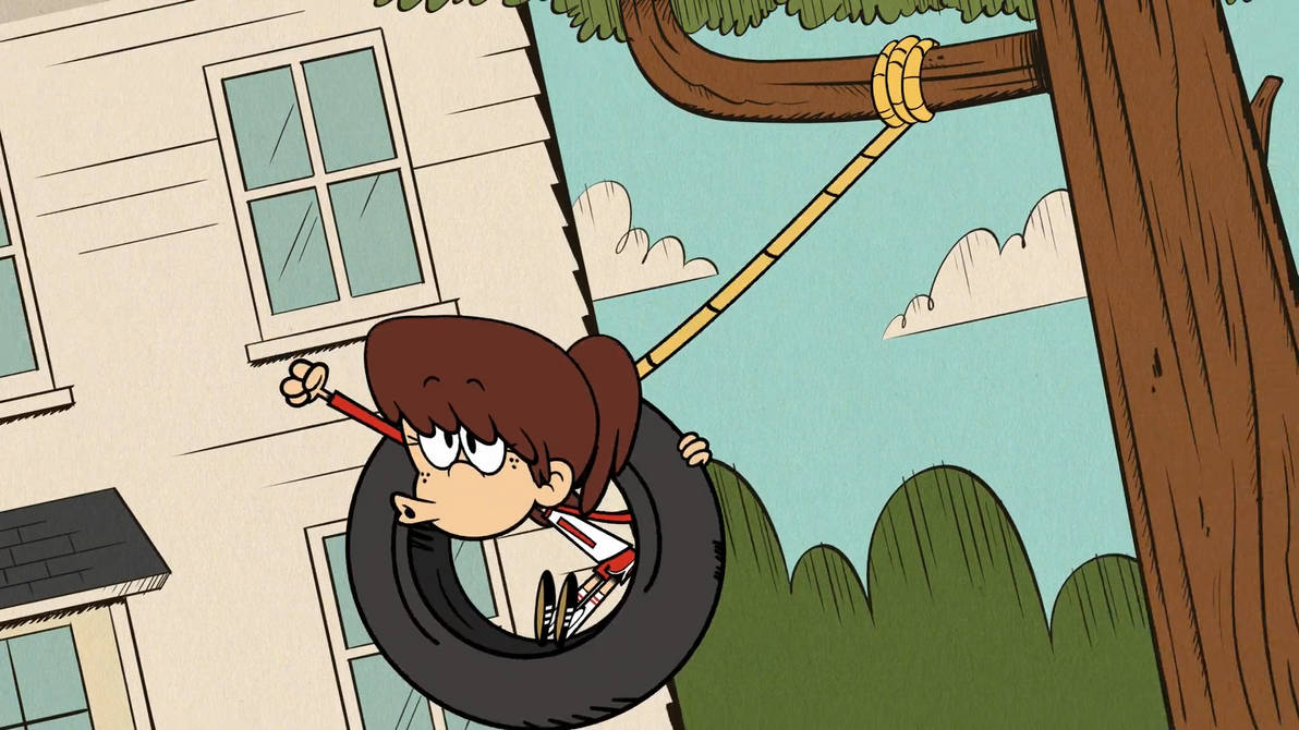 Lynn on a tire swing by Tatsunokoisthebest on DeviantArt