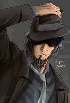 Fan art: Jigen Daisuke Lupin the third