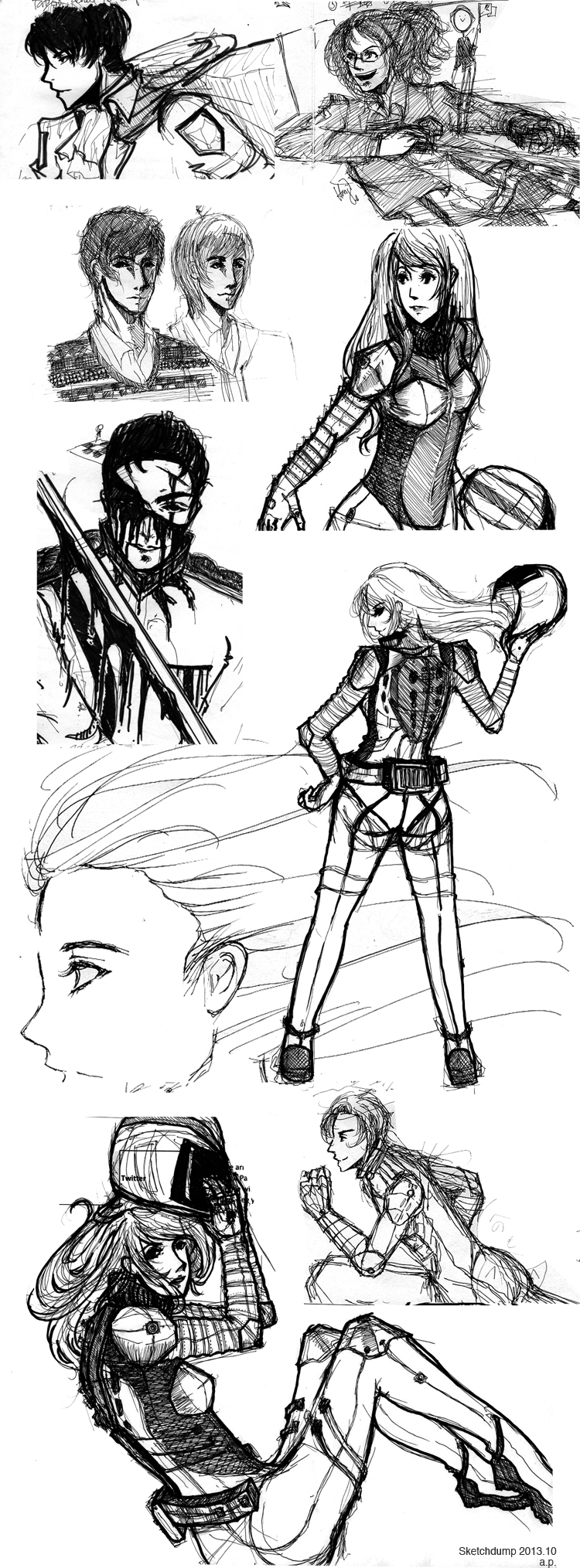 Sketchdump: 2013.10