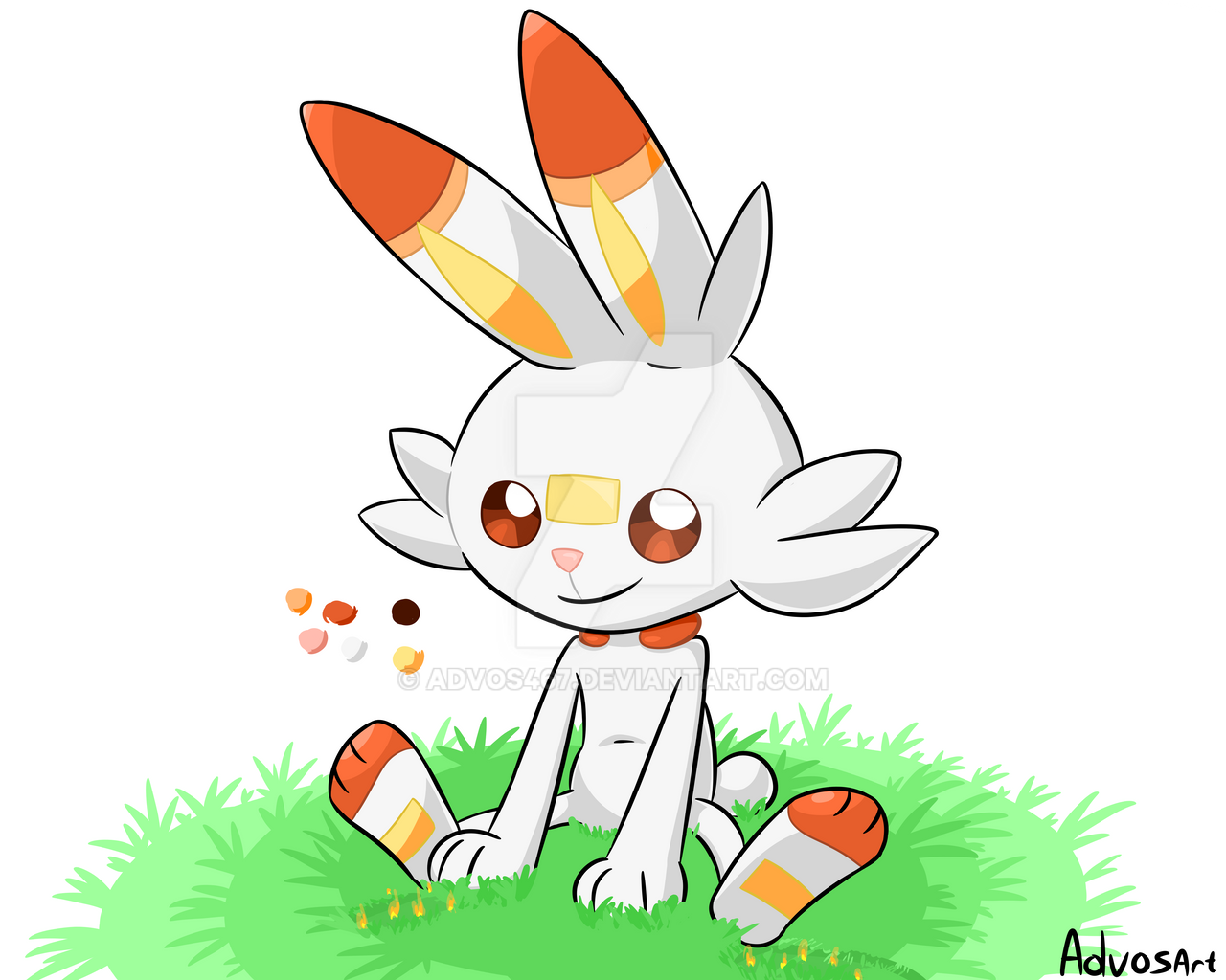 Scorbunny by Advos467 on DeviantArt