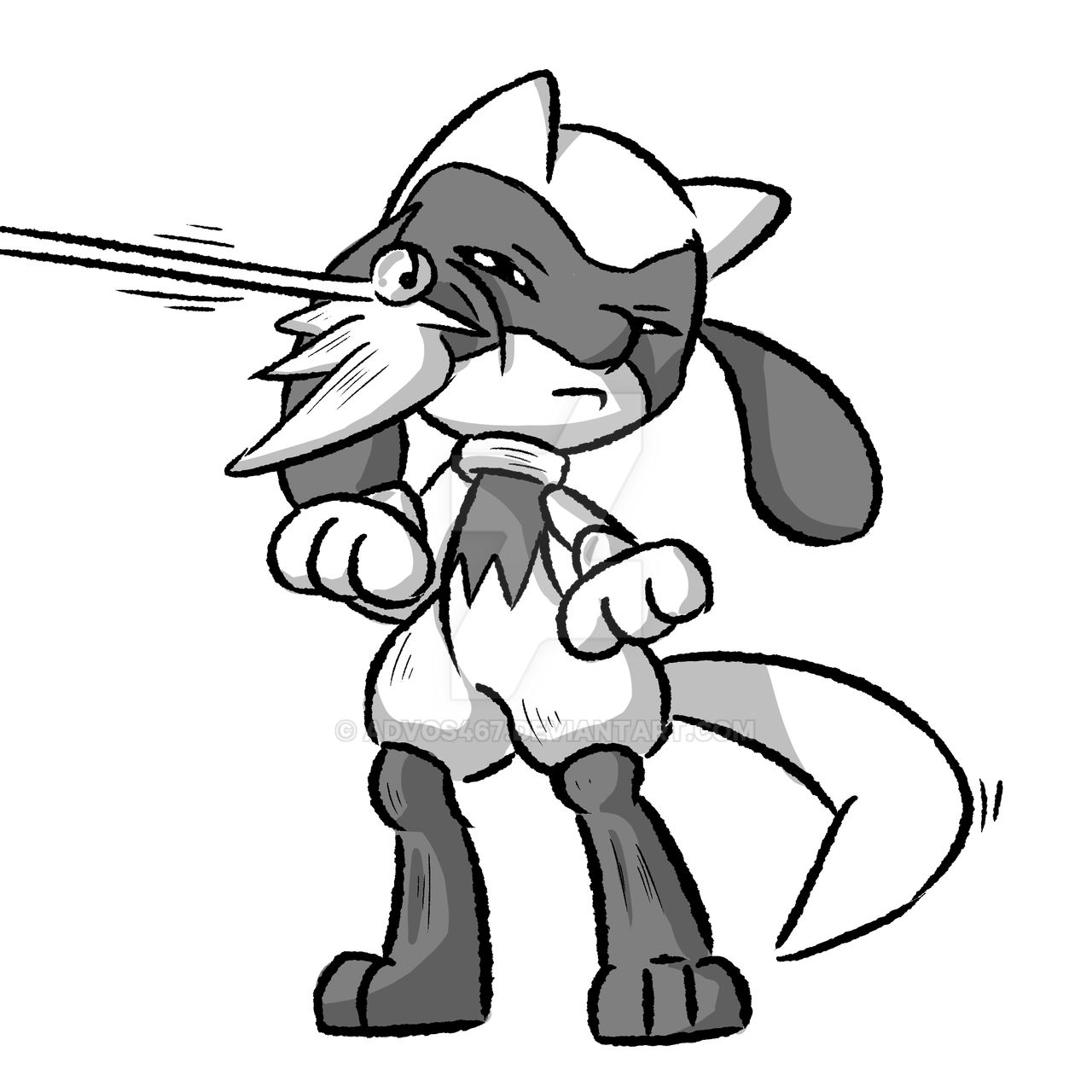 Advos Riolue Riolu in Camp by Advos467 on DeviantArt