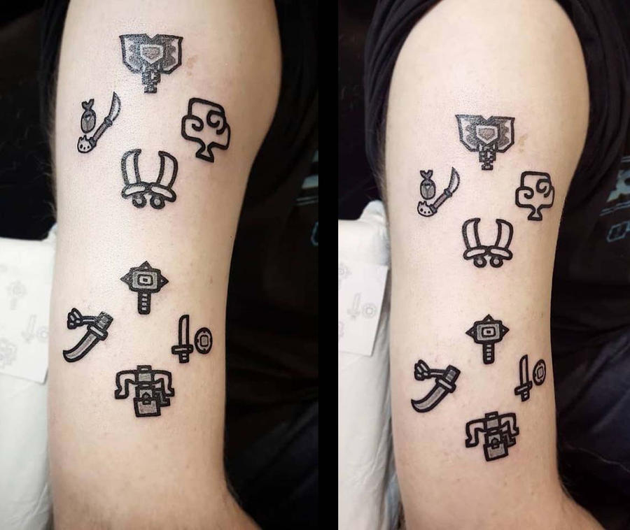 Monster Hunter by kaleidoscopetattoos on DeviantArt