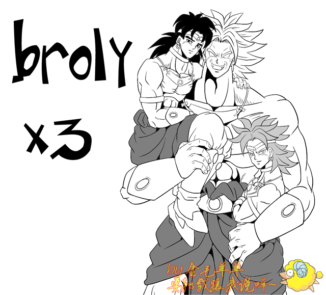 three Broly    Family photo